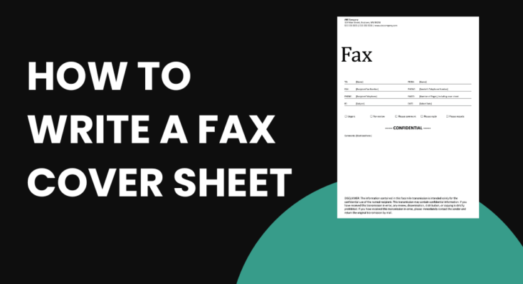 Learn how to write a professional fax cover sheet with this easy-to-follow guide. Ensure your faxes are clear, organized, and effective.