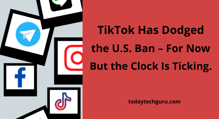 TikTok has temporarily avoided a U.S. ban, but its future remains uncertain. Learn about the ongoing legal battles, national security concerns, and what’s next for the popular app.